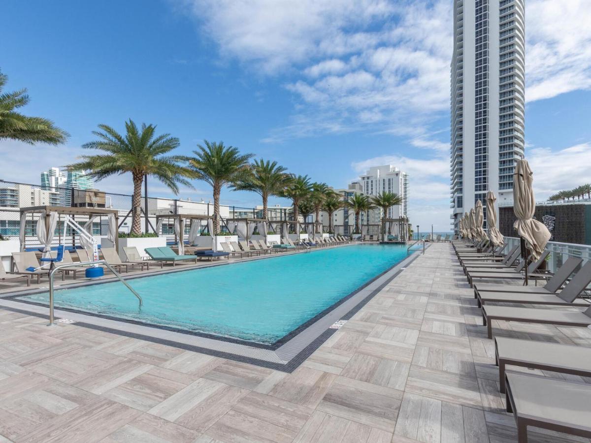 Hyde Beach House - Millionaire 2 Bd 2 Ba Apt, Direct Ocean View, 5 Min Walk To Ocean Hollywood Exterior photo