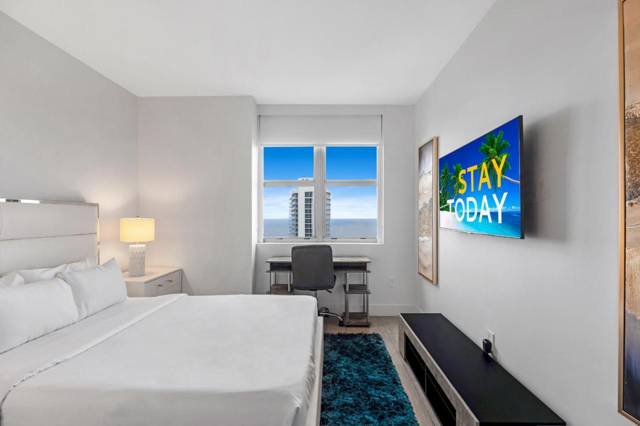 Hyde Beach House - Millionaire 2 Bd 2 Ba Apt, Direct Ocean View, 5 Min Walk To Ocean Hollywood Exterior photo